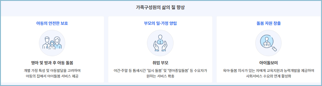 아이돌봄-지원사업