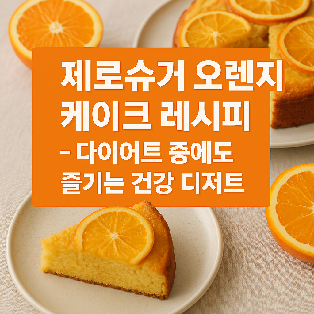 오렌지 케이크