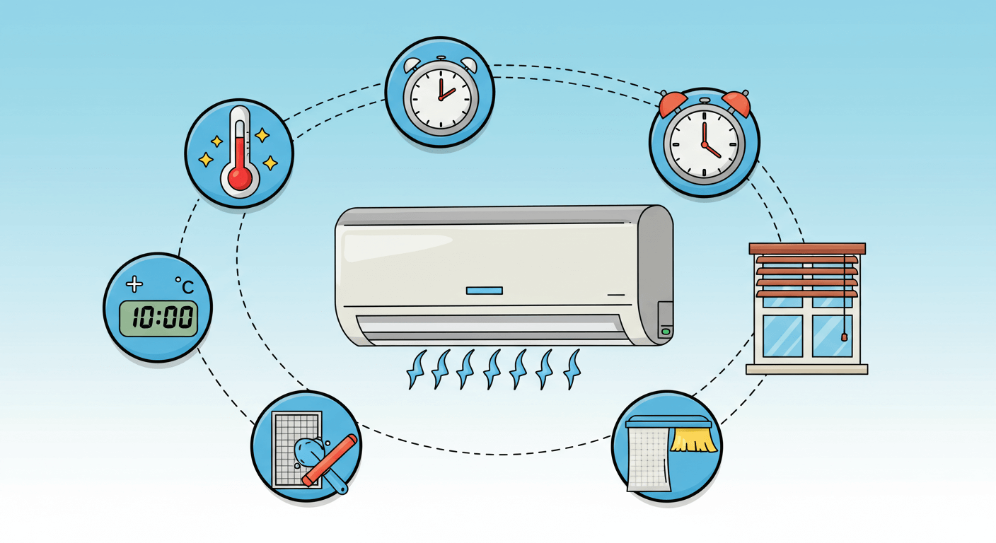에어컨 전기세 절약법 여름 전기요금 절약 에어컨 효율적 사용법 에어컨 전기요금 줄이기 인버터 에어컨 전기세 24시간 에어컨 전기세 에어컨 필터 청소 에어컨 제습모드 에어컨 온도 설정 여름 냉방 전기요금 전기세 아끼는 방법 시스템 에어컨 절전 에어컨 실외기 관리 에어컨 커튼 블라인드 원룸 에어컨 전기세 삼성 무풍에어컨 절약 에너지 효율 가전 폭염 전기요금 절약 가정용 에어컨 절전 팁 여름철 냉방비 절약