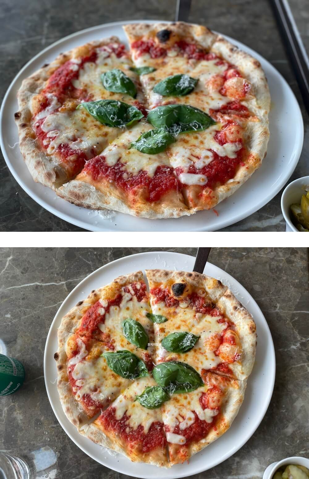 코트야드 메리어트 모모카페 - 마르게리타 피자