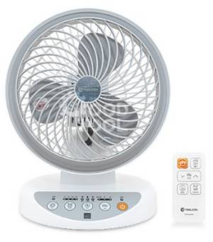 툴콘 저소음 에어서큘레이터 360도 회전 + 리모컨 TCR-25C