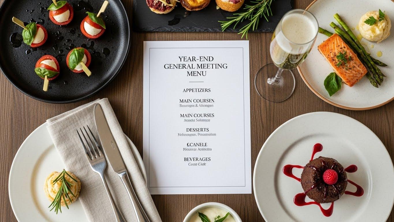 연말 총회 식순