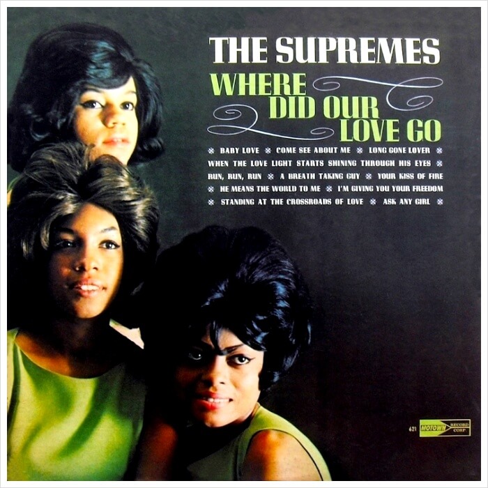 The Supremes의 히트곡 'Where Did Our Love Go'
