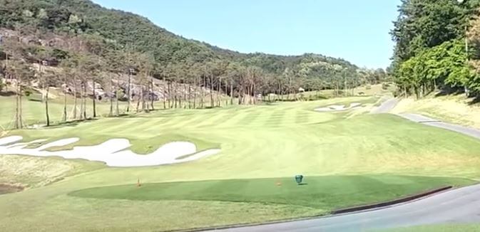 킹스데일CC 레이크코스 9번홀 사진