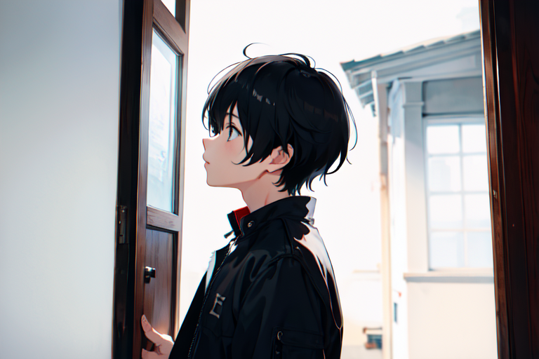 1boy from above