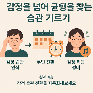 감정 습관 리듬