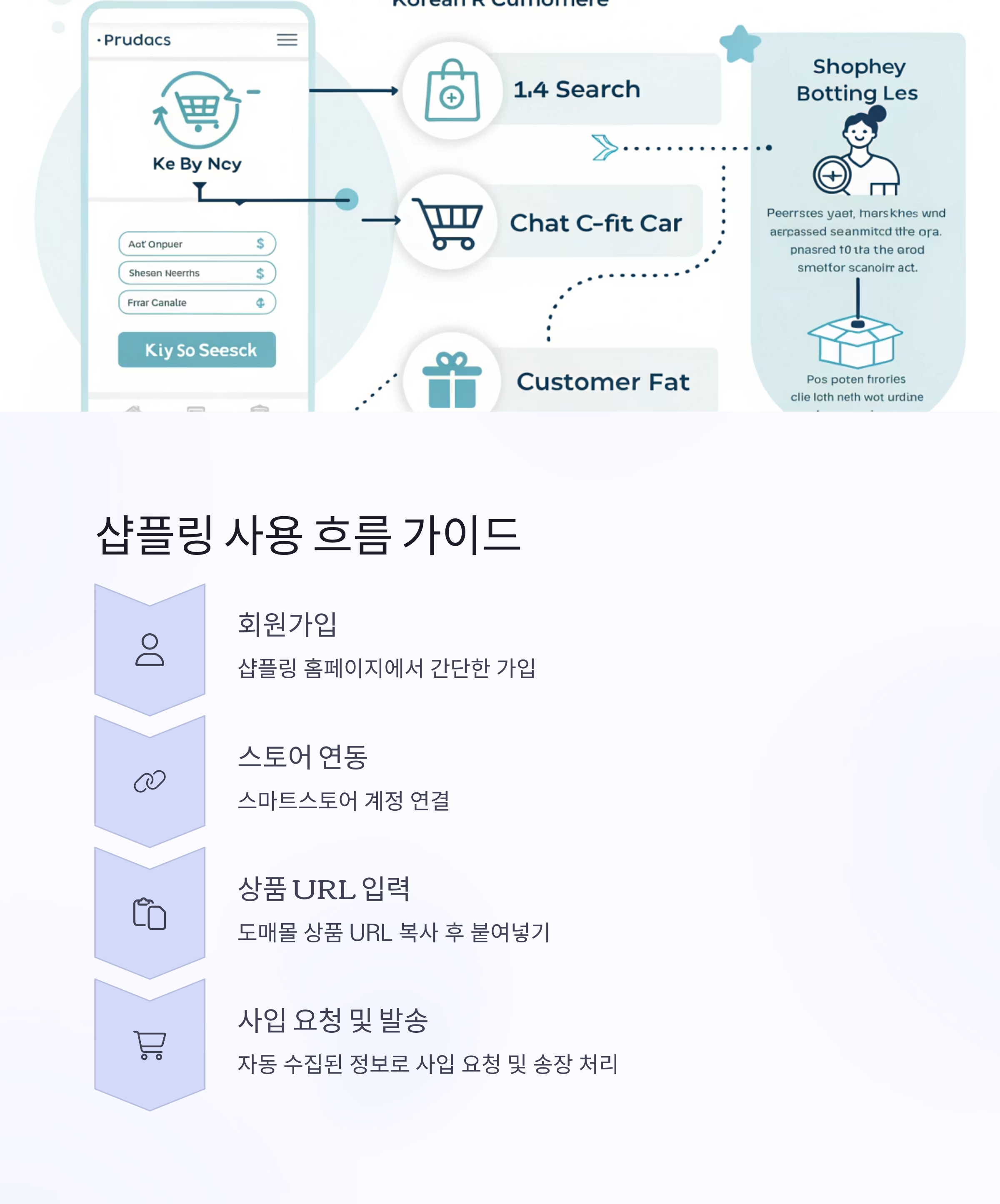 샵플링 사용 흐름 가이드