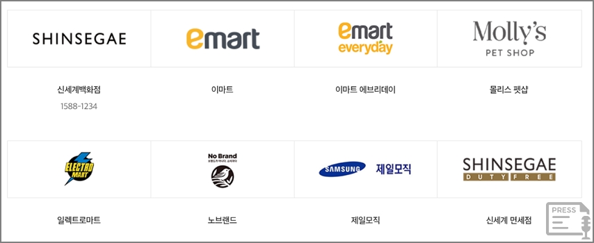 신세계상품권 쇼핑