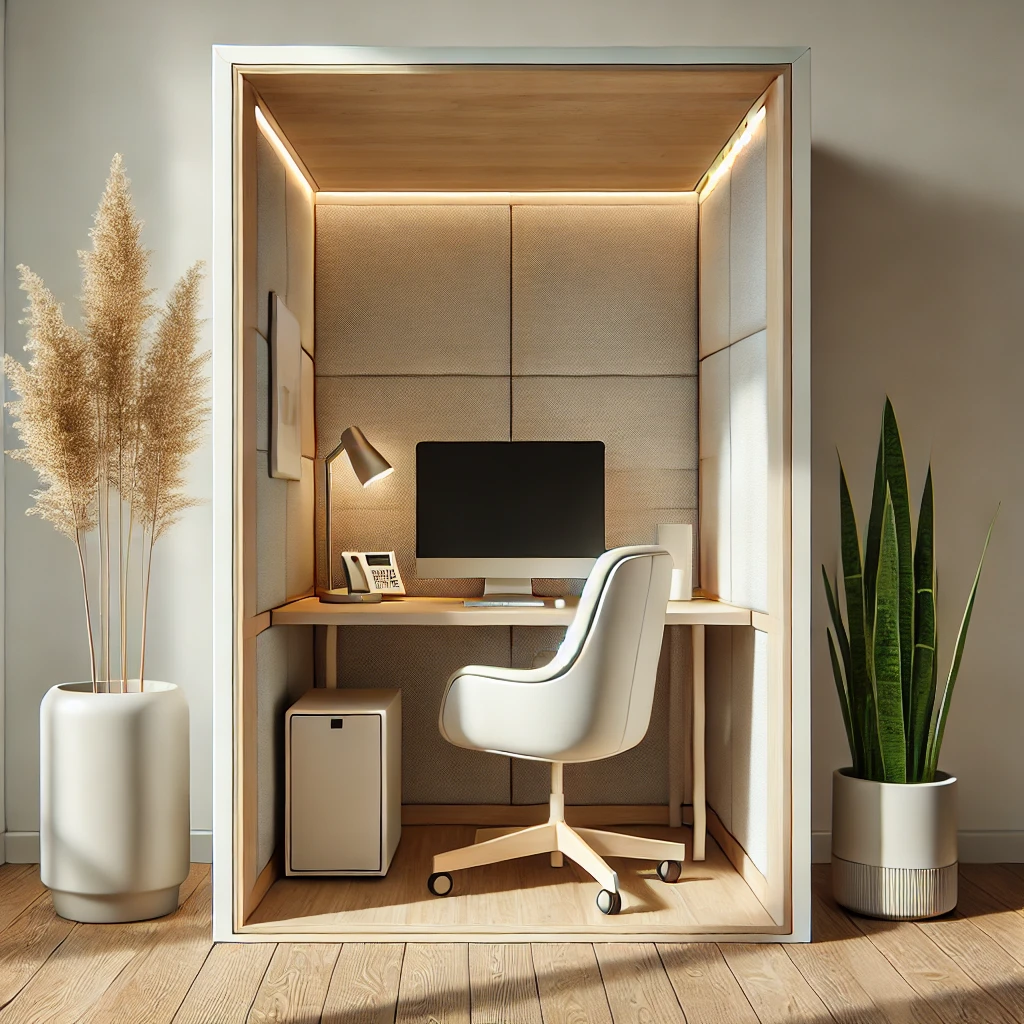 사무실 내 집중 공간 인테리어