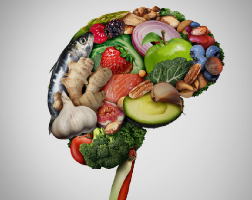 뇌에 좋은 가지각색의 음식들