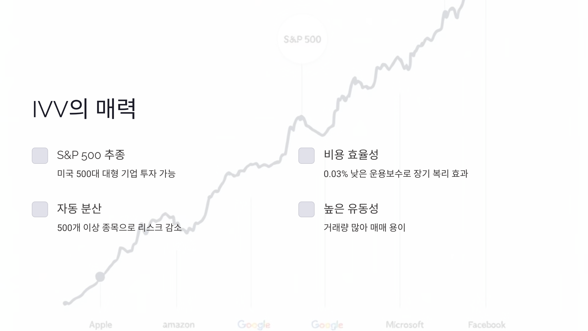 IVV의 매력: 왜 선택해야 할까요?