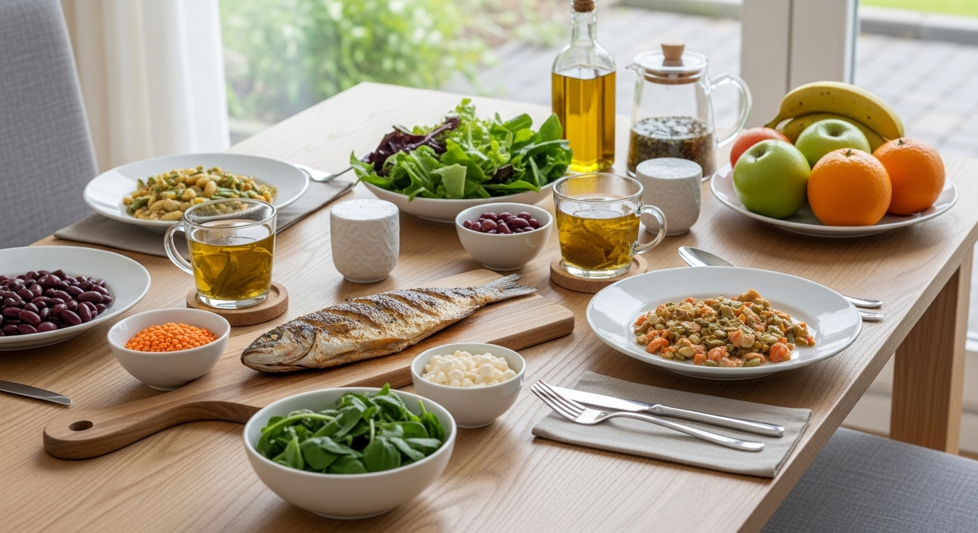 건강한 장수 식단의 비밀