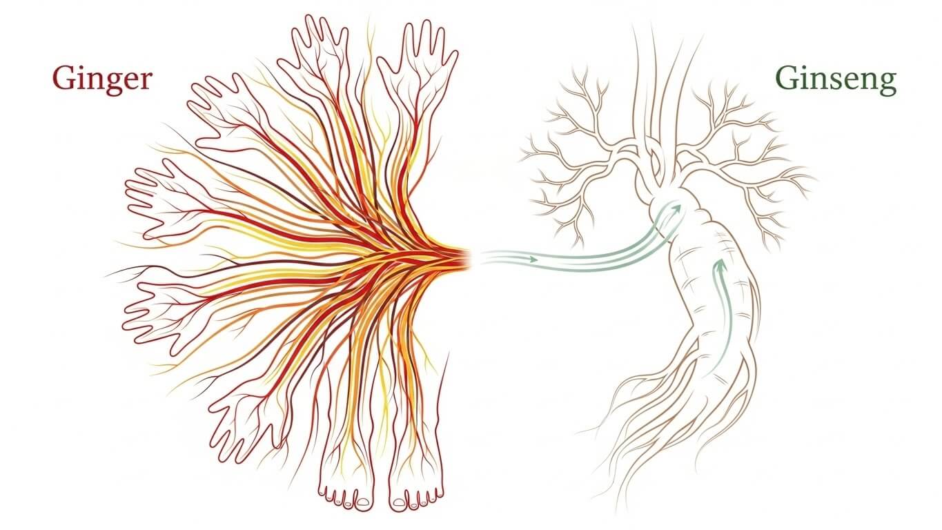 혈액순환 개선 작용의 차이
