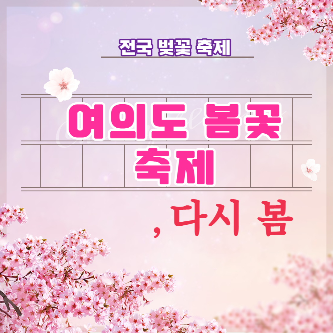 여의도 벚꽃