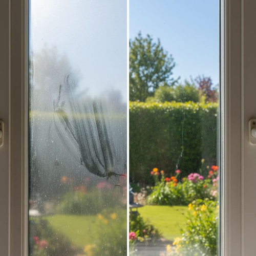 주방 창문 청소, 기름때 제거하고 밝게 만드는 방법