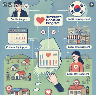 고향사랑 기부제 관련 사진