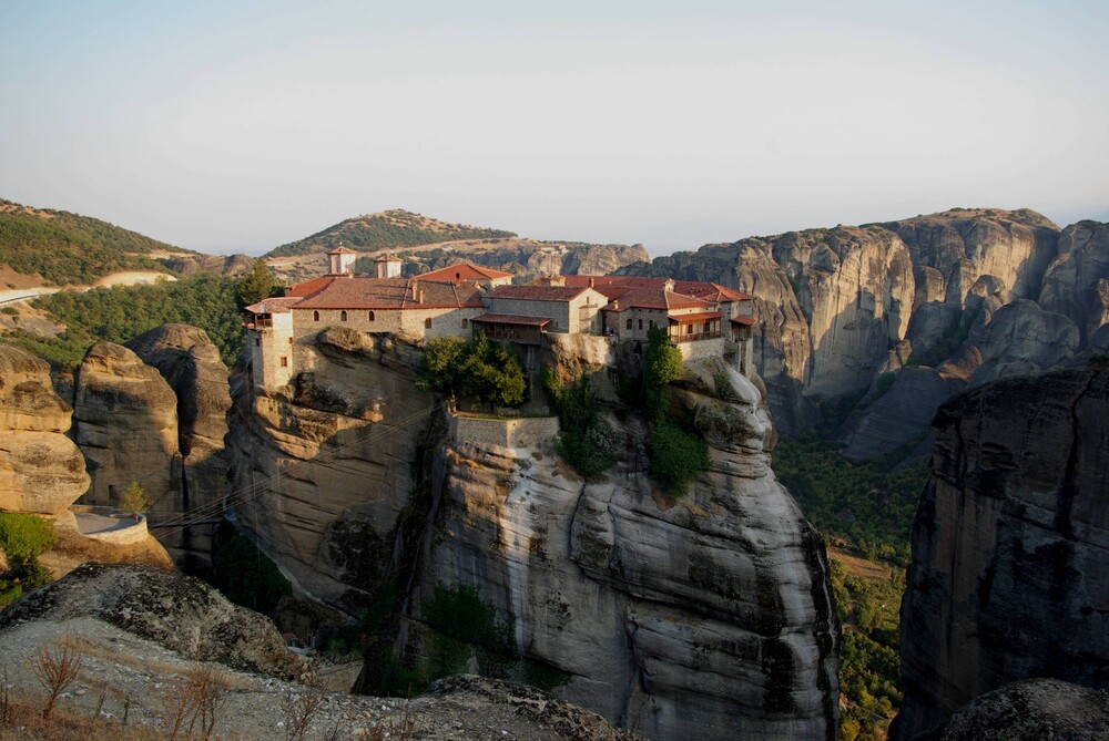 그리스 메테오라 Meteora 유네스코 세계문화유산 아테네 수도원 아타나시오스 바르람 루사누