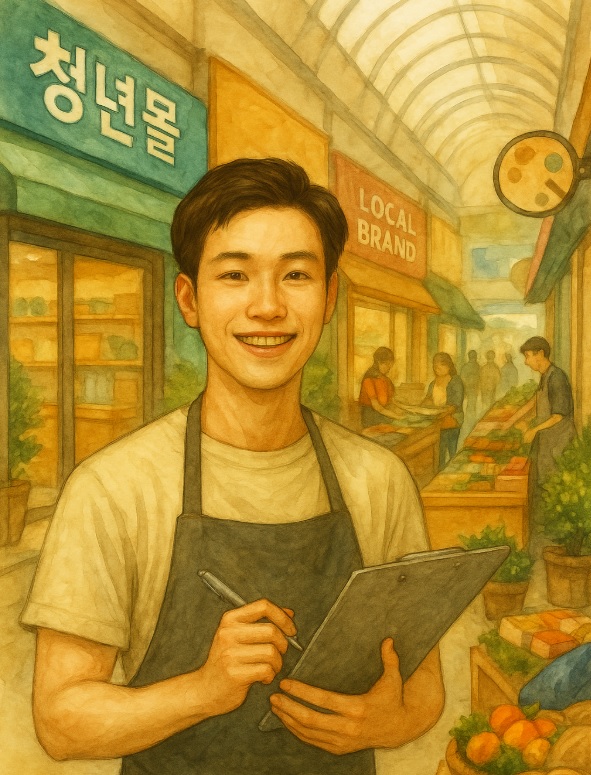 전통시장 청년몰 청년 사장 관련 이미지