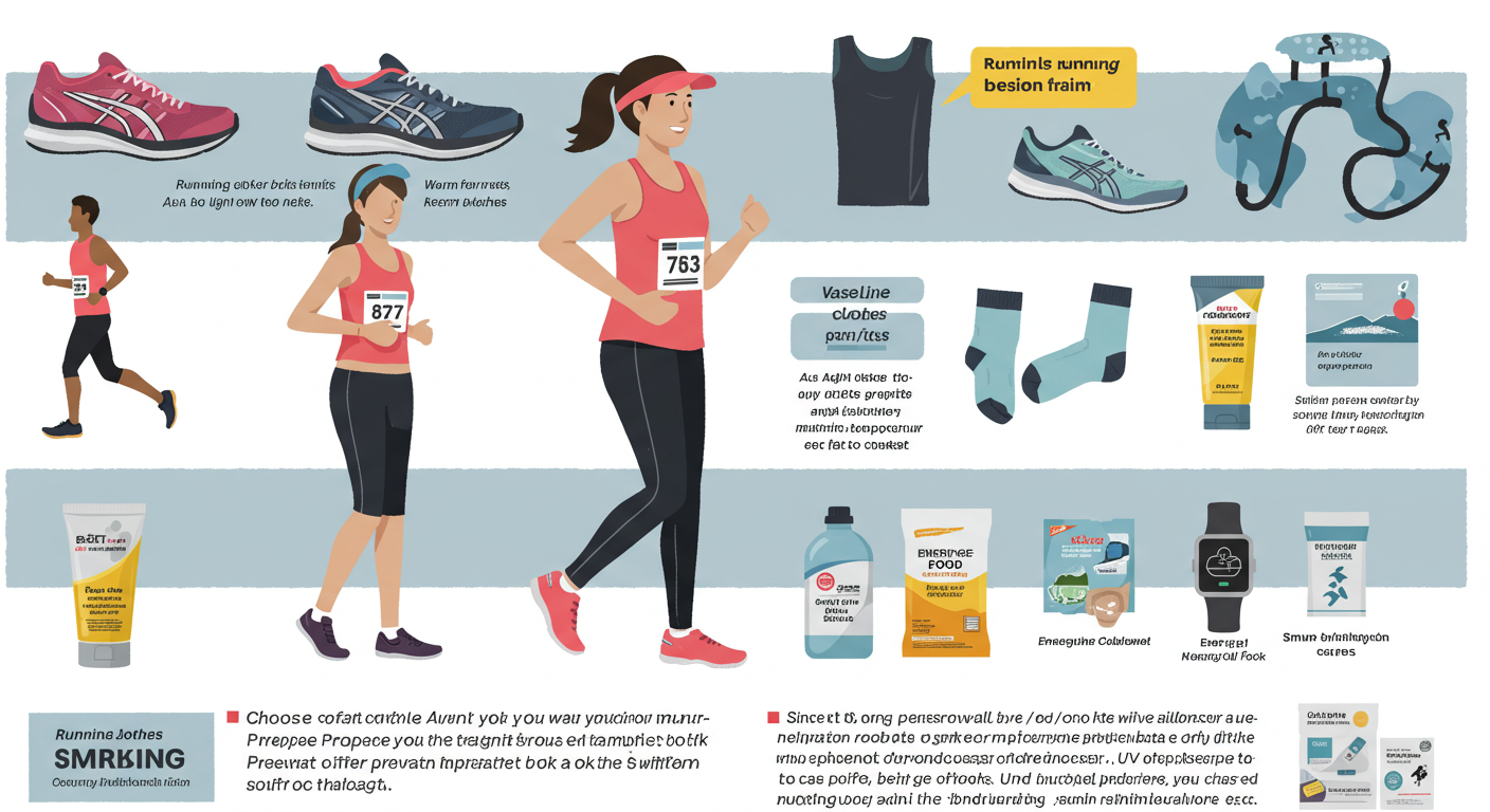 레이스 당일 준비물 및 컨디션 관리 팁