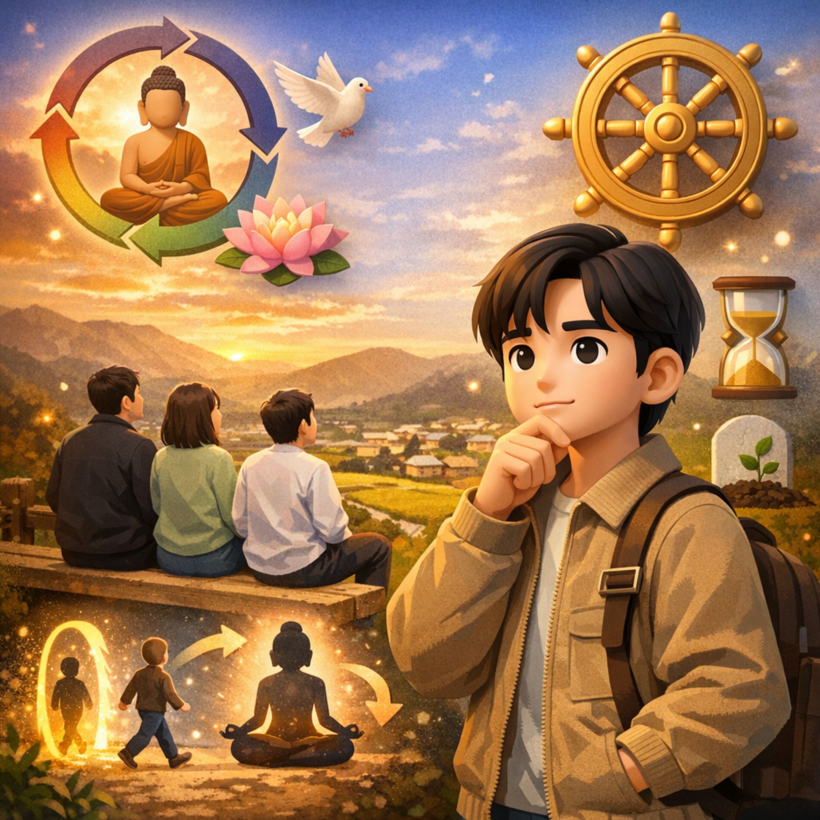 나의 해방일지 속 윤회사상적 요소 분석