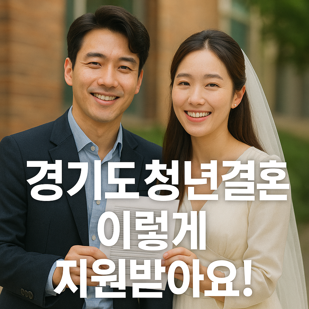 경기도 청년결혼지원금