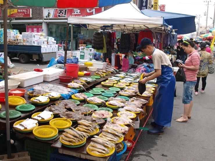 여주 5일장 풍경