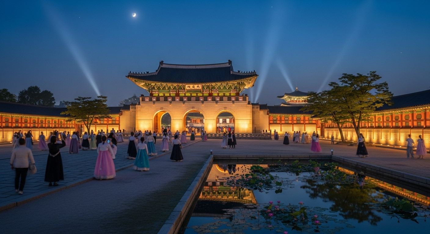 경복궁 야간개장