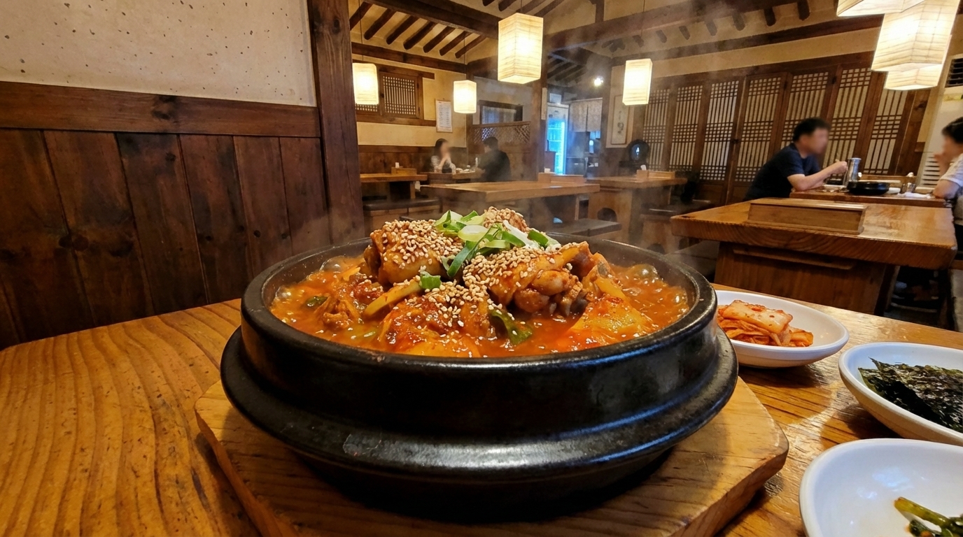 2TV 생생정보 심현섭맛집 <울산 닭볶음탕> 위치정보