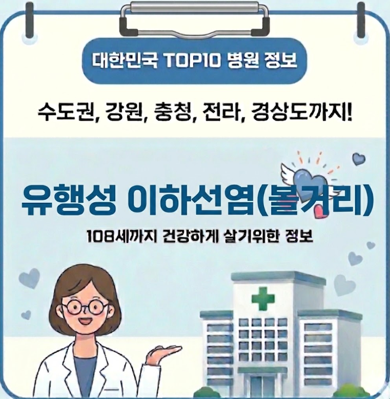 2026년 대한민국에서 유행성 이하선염(볼거리) 치료 가장 잘하는 병원 TOP10, 질병코드