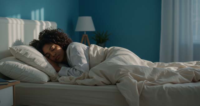 눈 밑 떨림 예방법 충분한 수면과 휴식