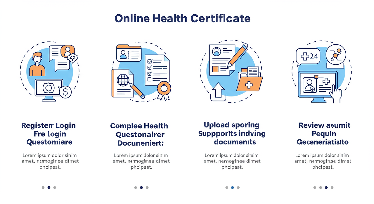온라인 보건증 발급 방법 출력