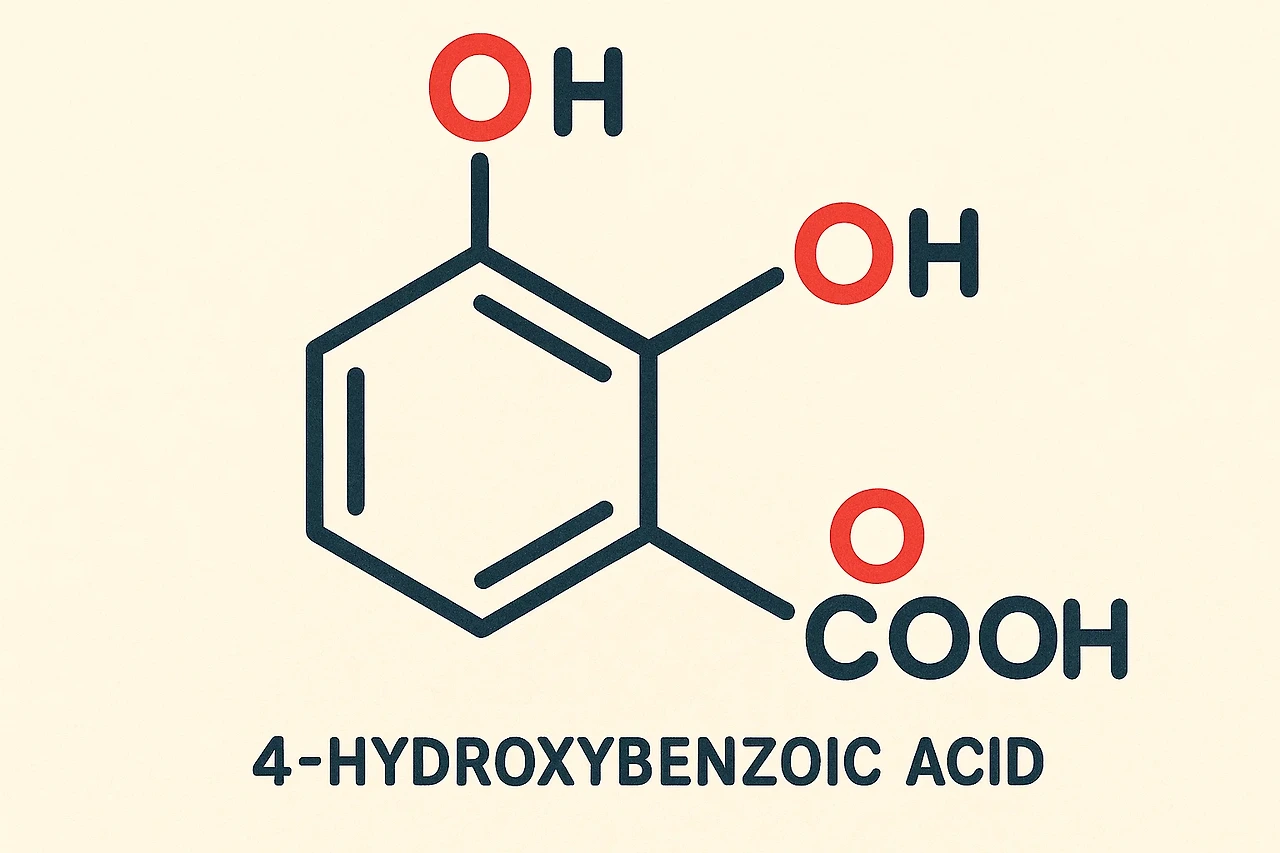 4-하이드록시벤조산, 항산화, 항균, 항염증 효과