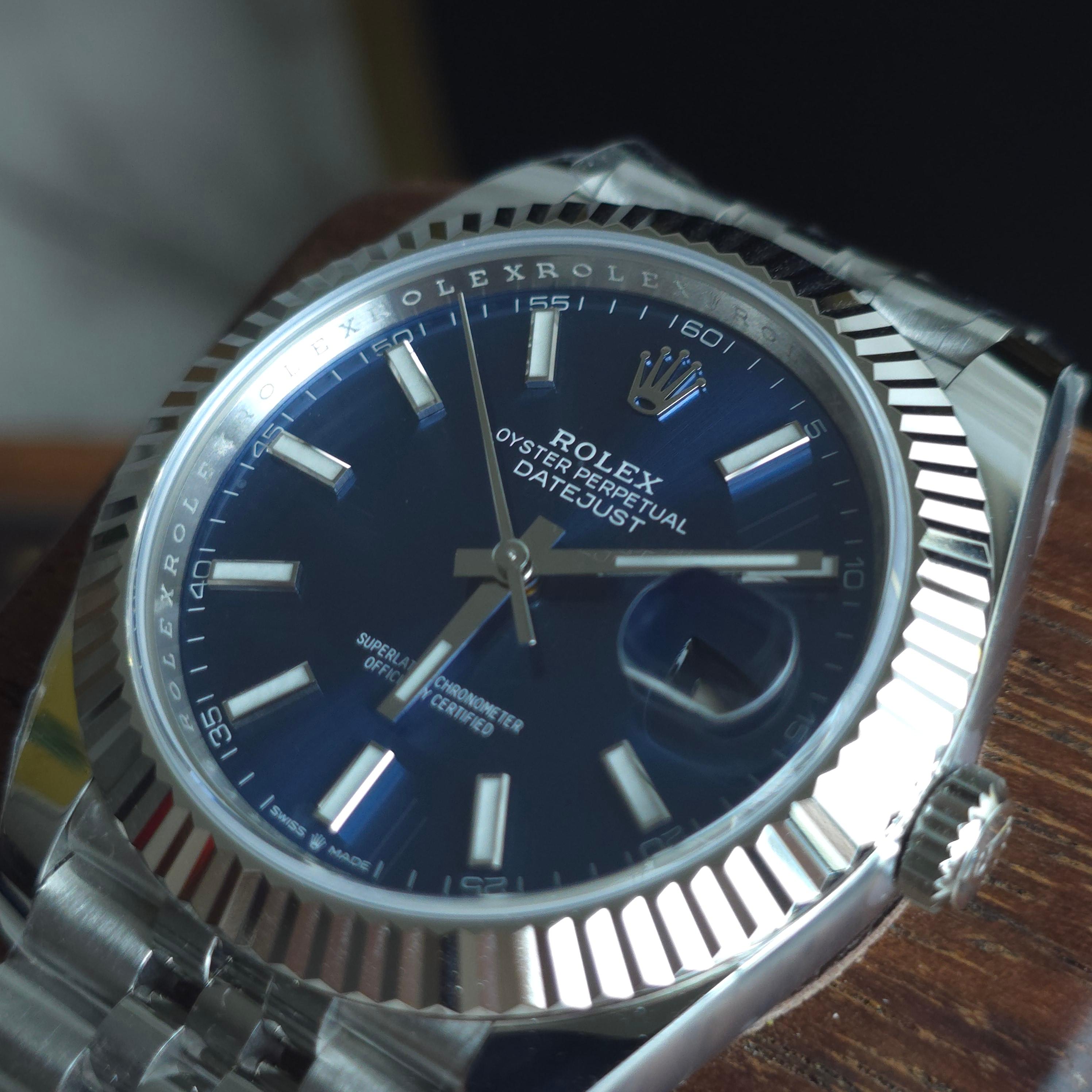 로렉스 데이저스트 41mm 청판