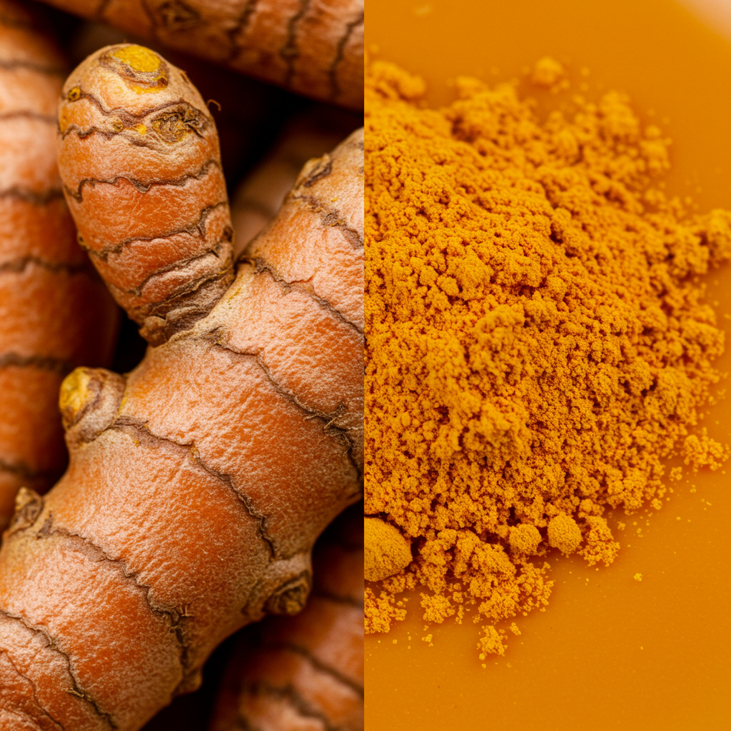 강황 커큐민 차이