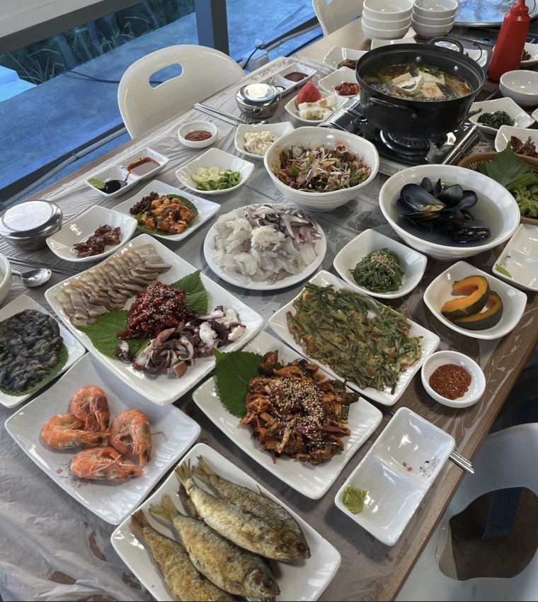 경남 사천 비토섬 굴구이 맛집 | 6시 내고향 나온 순애민박굴구이식당