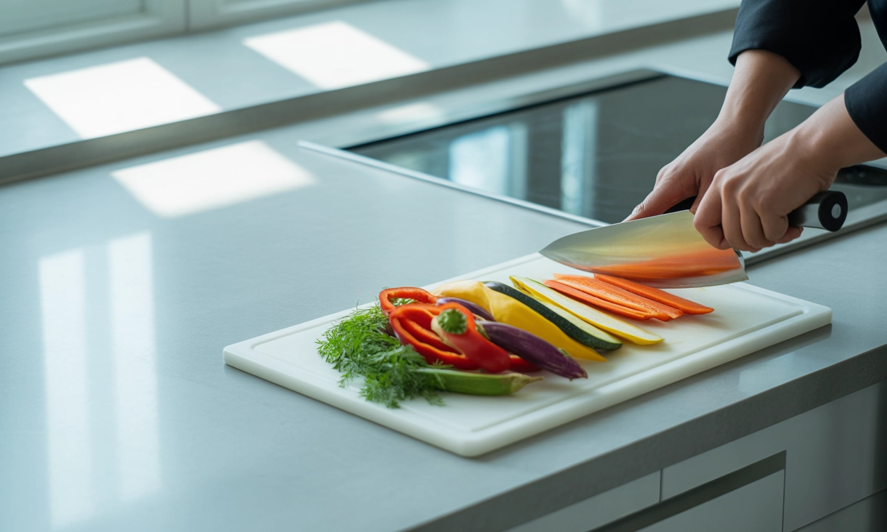 채칼 하나로 완성하는 감각적인 샐러드 플레이팅 비법