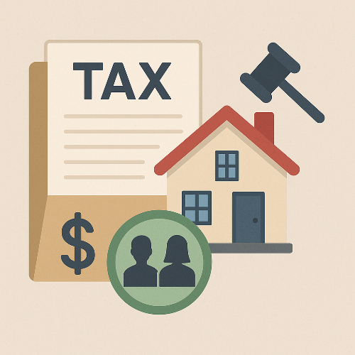 공동 명의 주택의 세금 처리 원칙과 예외