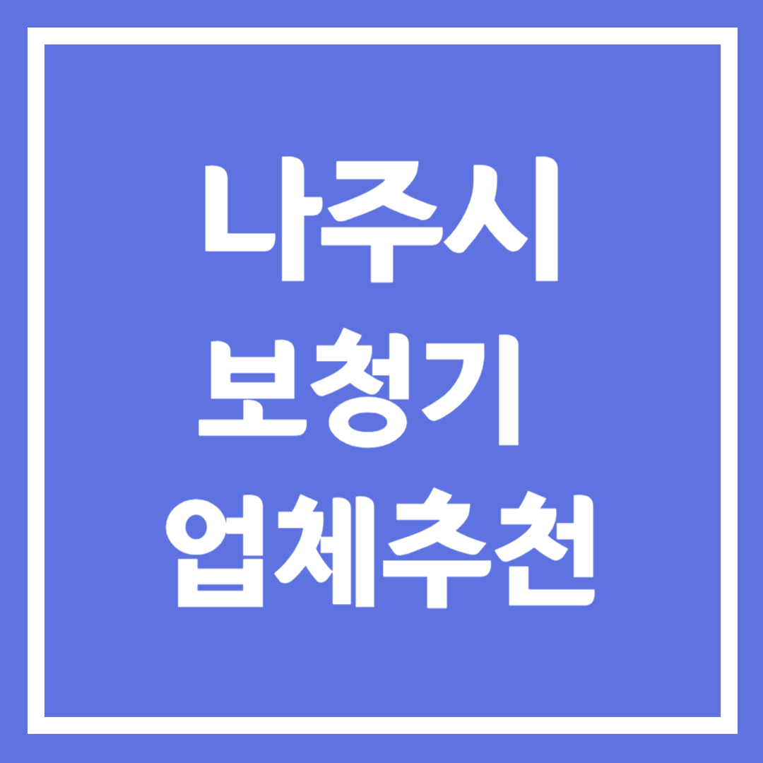 나주시 보청기 업체 추천 5곳 ❘ 지원금 ❘ 잘하는 곳 ❘ 무료체험 ❘ 가격 비교