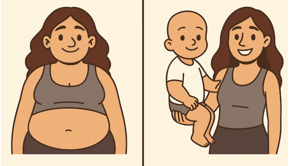 출산 후 체중감량 관련 사진