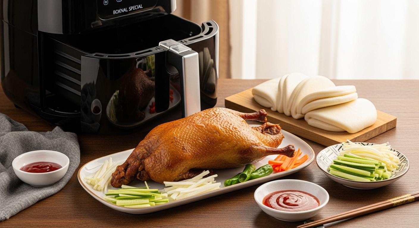 복날 특별식 에어프라이어로 집에서 만들어먹는 베이징덕