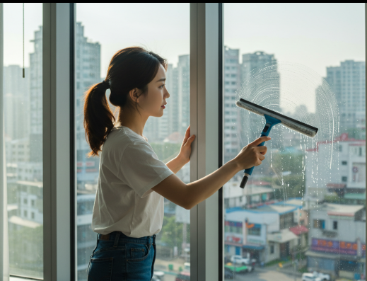 빠르고 간편한 창문 청소 비법