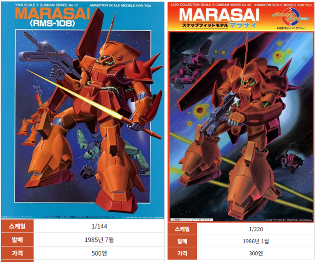 마라사이 구판/무등급 박스아트입니다.