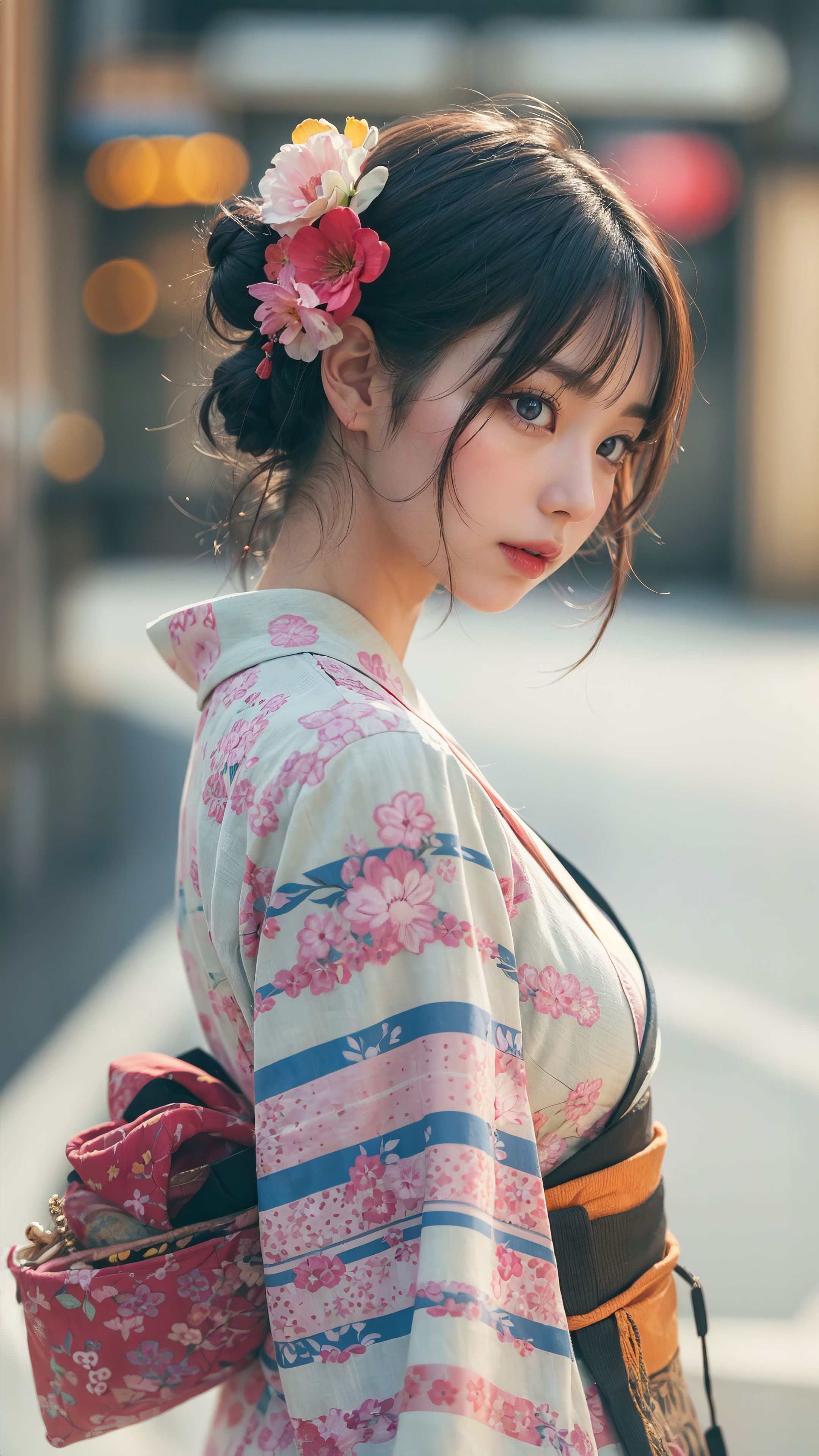 AI 실사 - 기모노