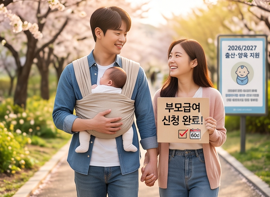 "애 낳으면 다 주는 월 100만원, 놓치실 건가요?" - 2026 부모급여 핵심 정리 (자격조건, 신청방법, 필요서류 등)