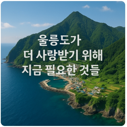 울릉도 여행, 서비스는 이대로 괜찮을까? 우리가 함께 고민해야 할 방향
