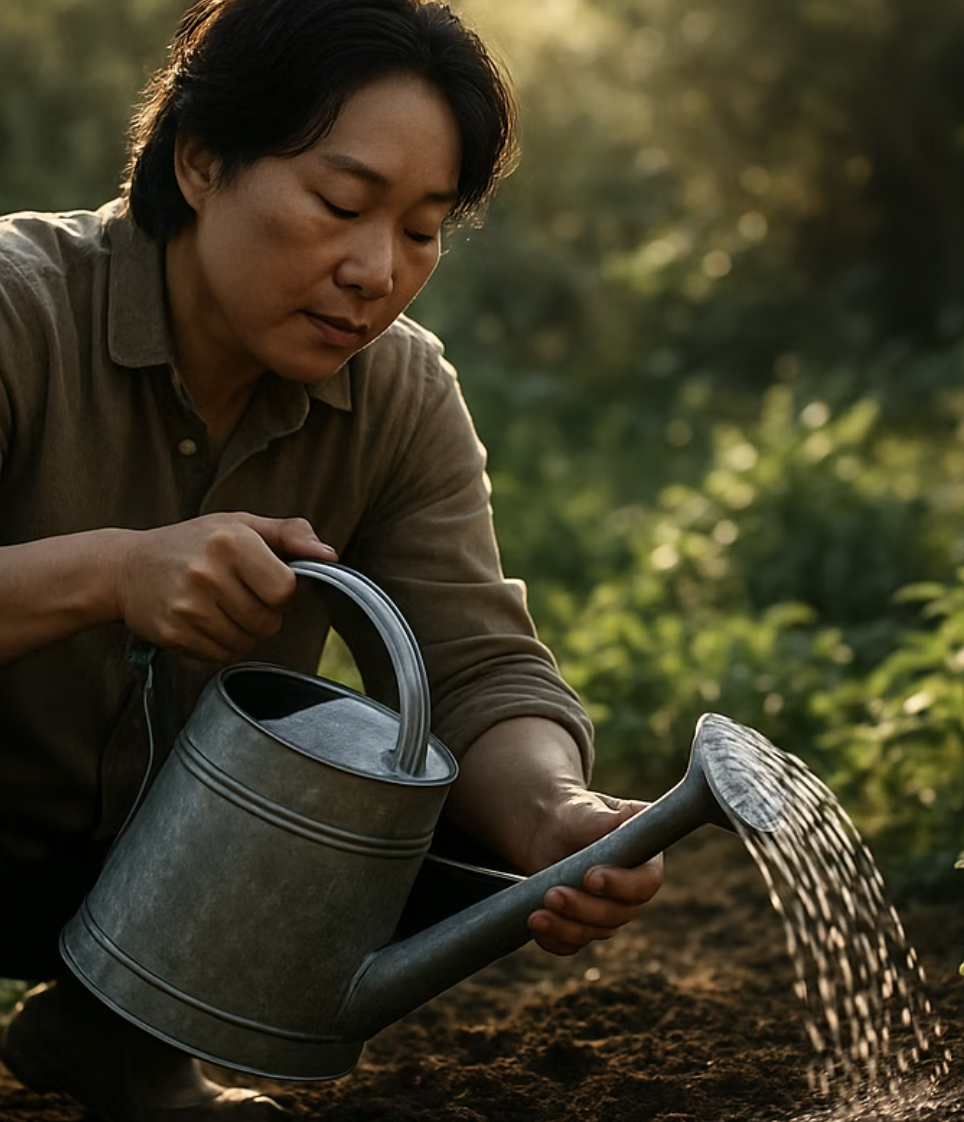 물주기의 기술&amp;#44; 약간의 목마름