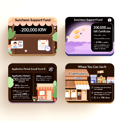 순천시 민생회복지원금 이미지