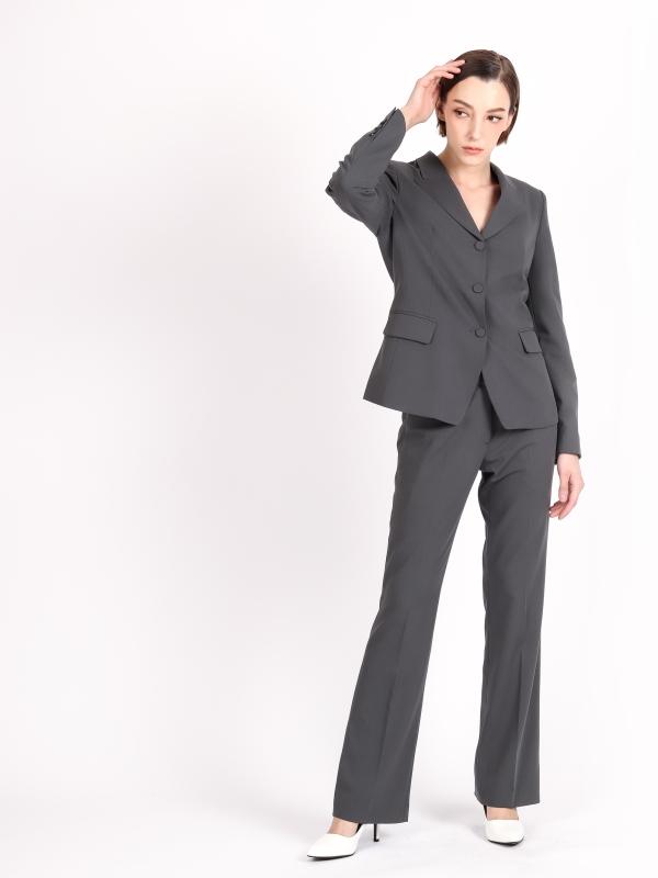 수트힐 여성정장 쓰리버튼 싱글 수트 세트 -