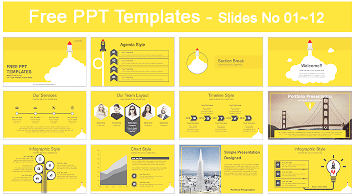 무료 PPT 템플릿 다운로드1