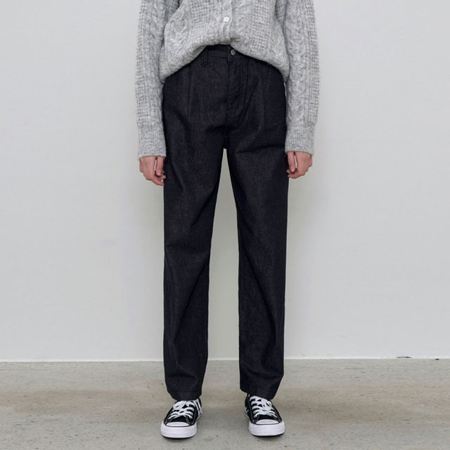 NON WASHING PINTUCK JEANS INDIGO 7779874